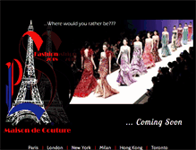 Tablet Screenshot of maisondecouture.org